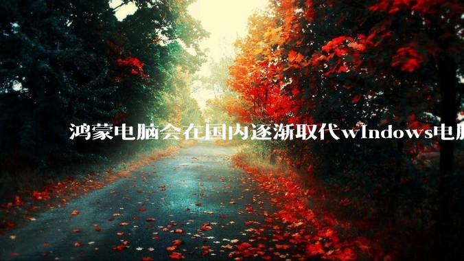鸿蒙电脑会在国内逐渐取代windows电脑吗？